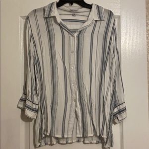 Rebecca Malone Button Up Blouse